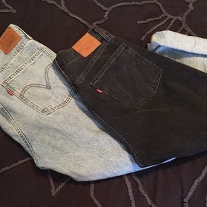 Two Pairs Levi’s Premium Dad Jeans